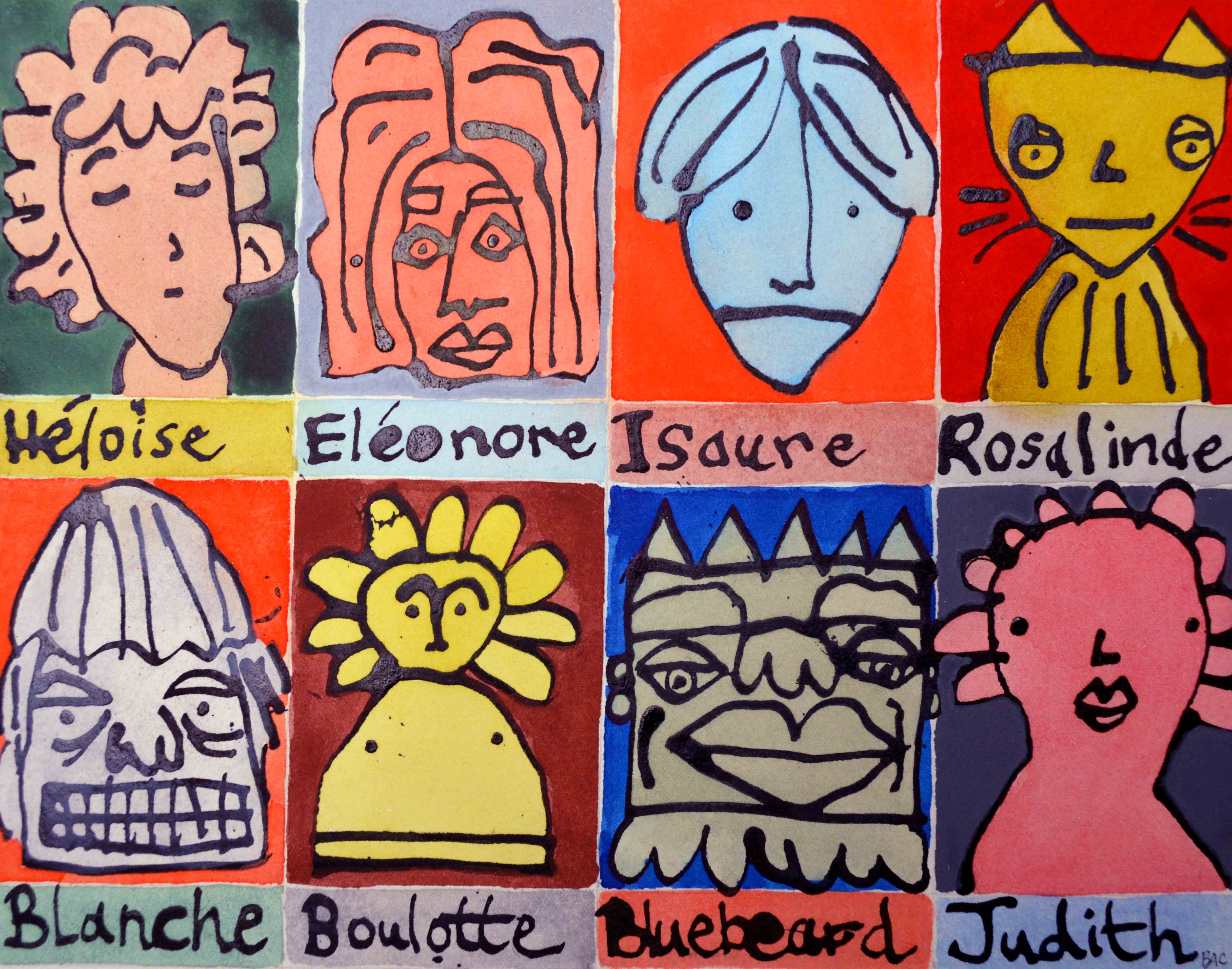 Bluebeard and his Seven Wives