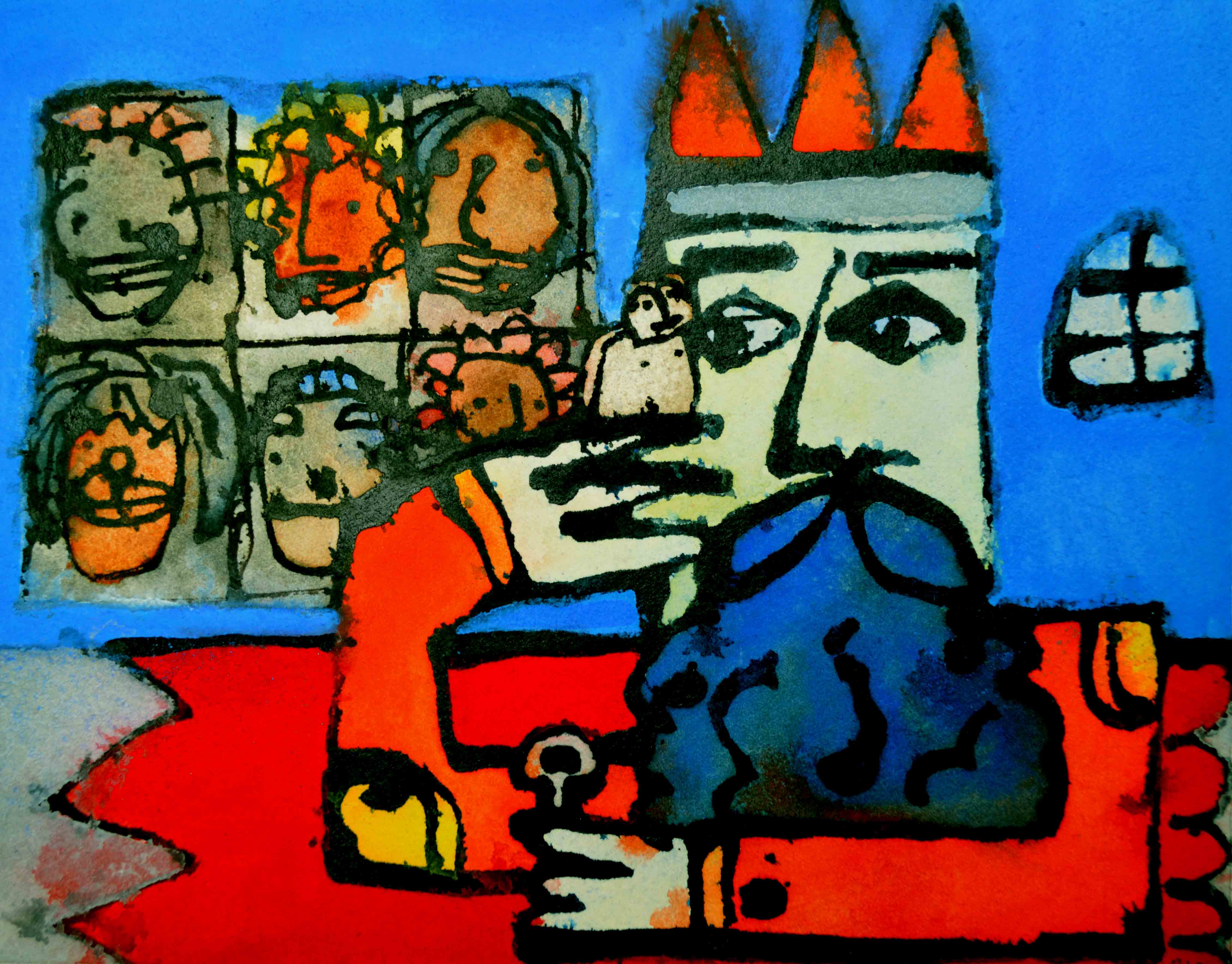 Study for Bluebeard's Wife 