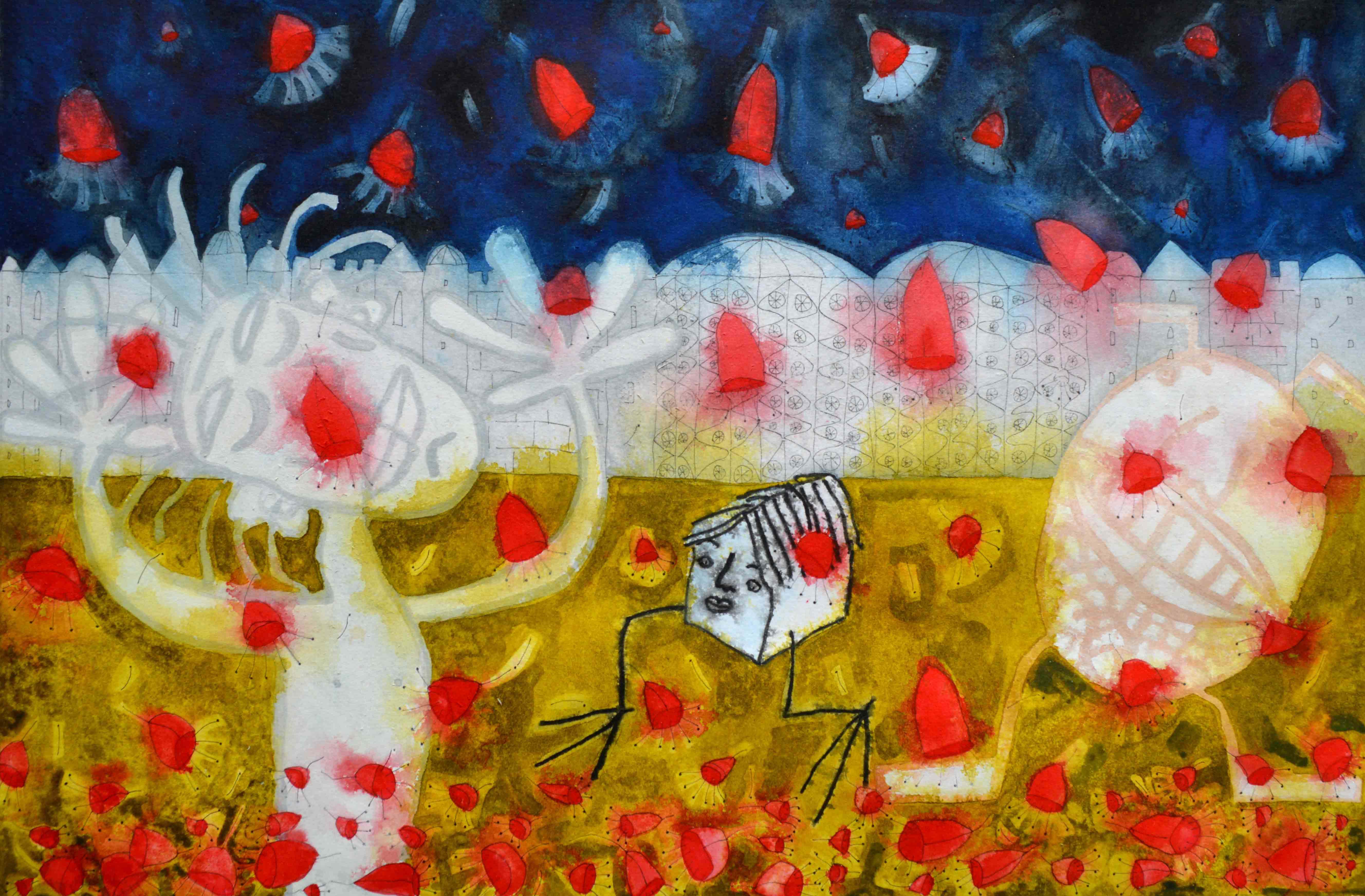 The Chestnut casts his Flambeaux
