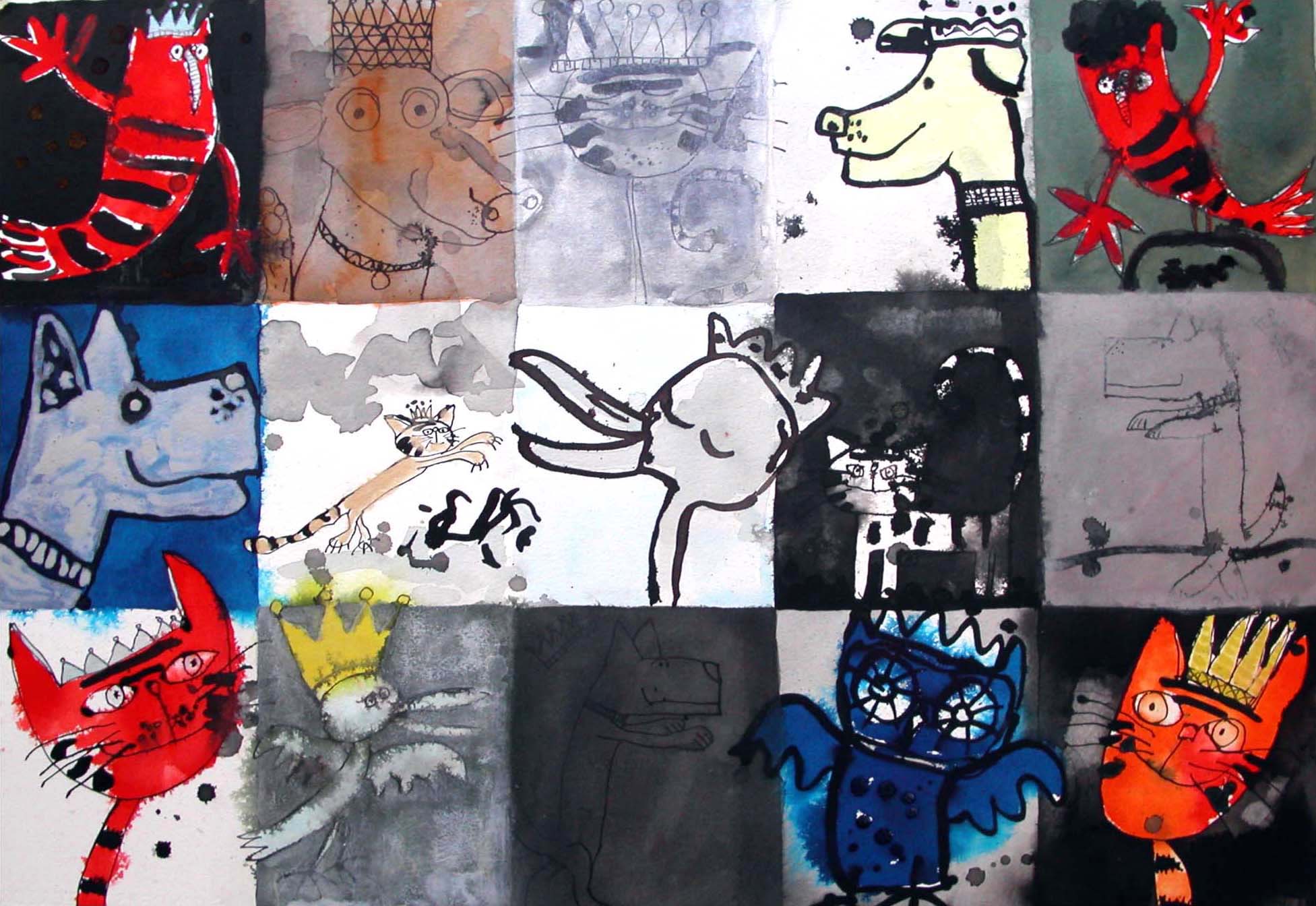 Todmorden artist Barry Cook Ink longdesc=